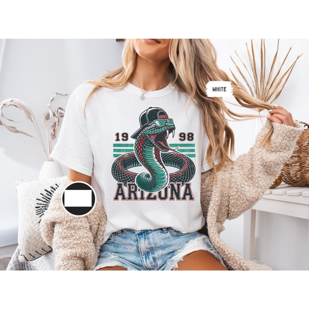 Arizona Baseball White T-shirt